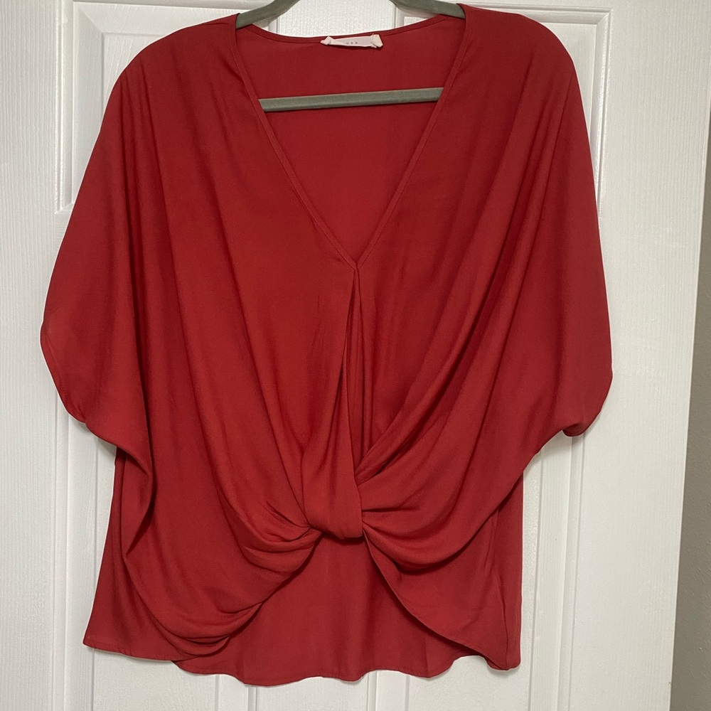 Beautiful red Lush blouse